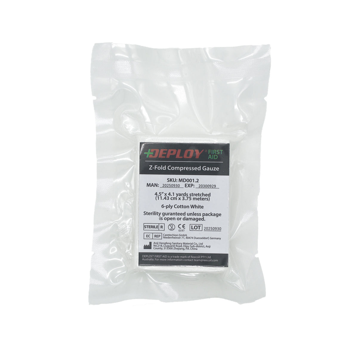 Z-Fold Compressed Gauze – Reecoil