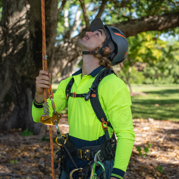AUDAX™ Gen 2 – Arborist Hydration Harness – Black Orange