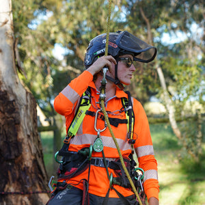 AUDAX™ Arborist Hydration Harness Hi-Viz Safety Yellow