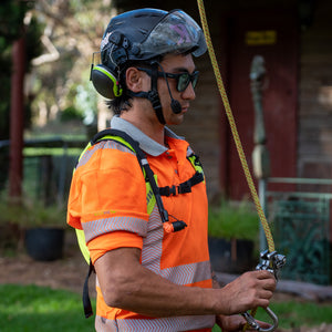 AUDAX™ Arborist Hydration Harness Hi-Viz Safety Yellow