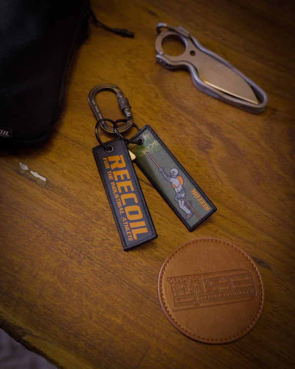 Woven SRT Climber Keyring