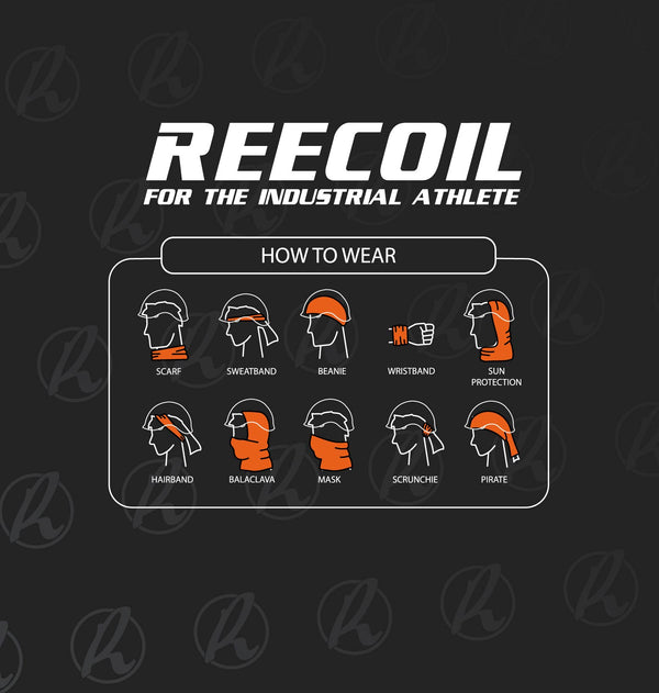 How to wear the Reecoil tube scarf / bandana / buff